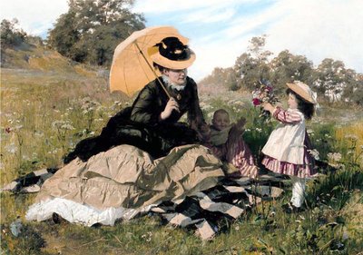 Una corona per mamma da Gyula Benczúr